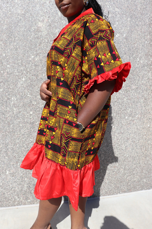 Red Zola Boubou