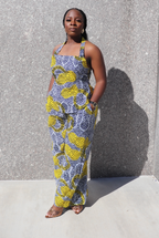 Yellow Abeni Pants Set