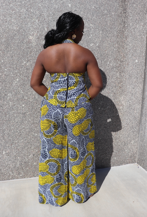 Yellow Abeni Pants Set