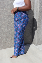 Blue Abeni Pants Set