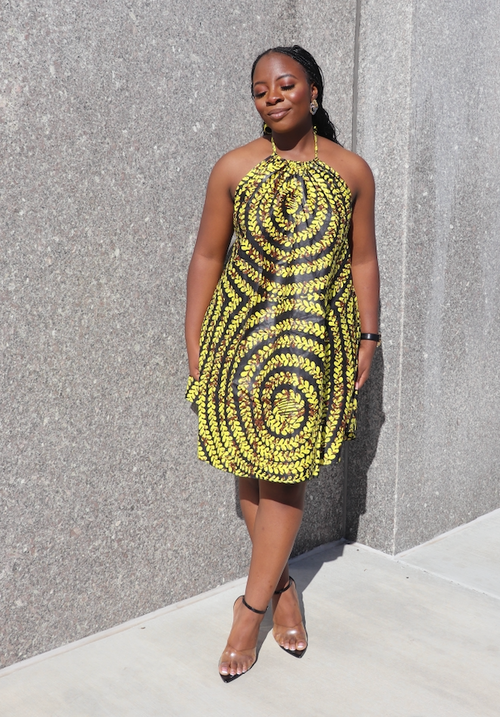 Yellow Ama Dress